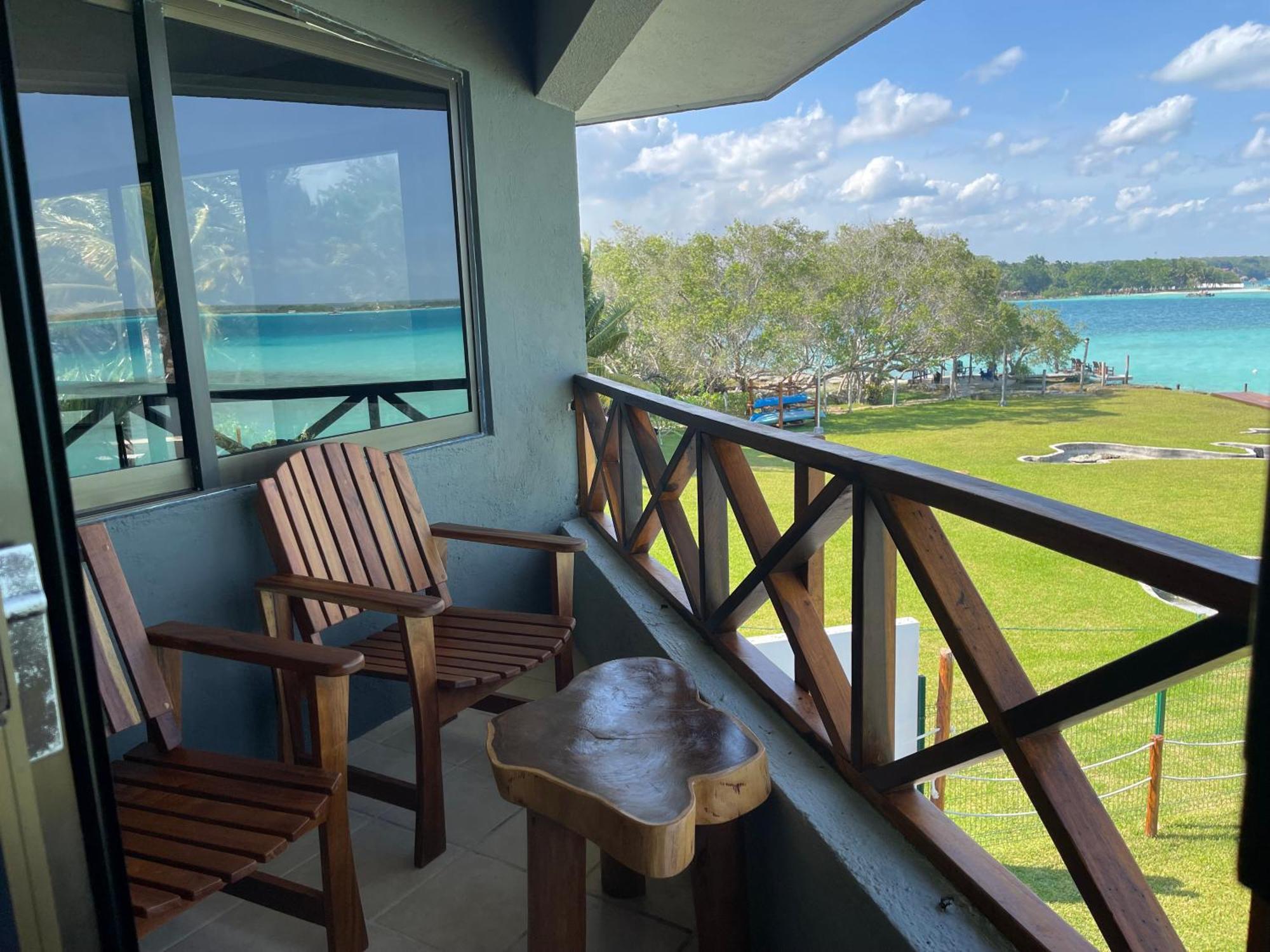 Blue Caribe Bacalar Front Lagoon Екстериор снимка