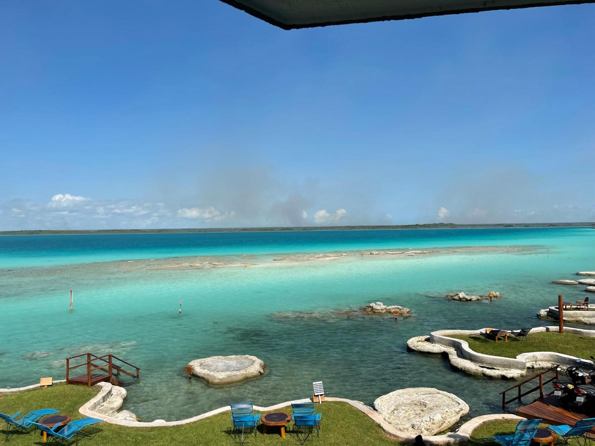 Blue Caribe Bacalar Front Lagoon Екстериор снимка