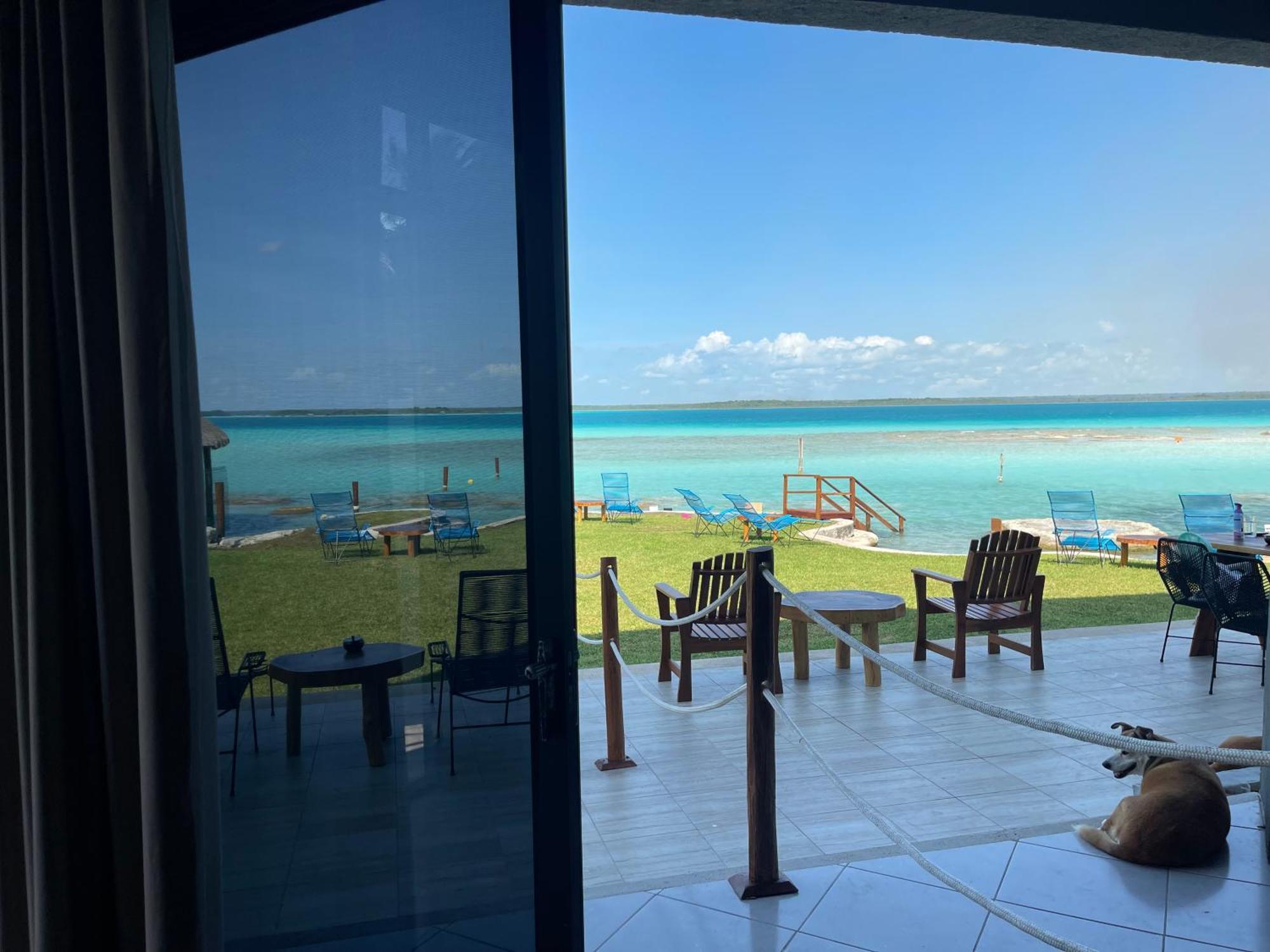 Blue Caribe Bacalar Front Lagoon Екстериор снимка