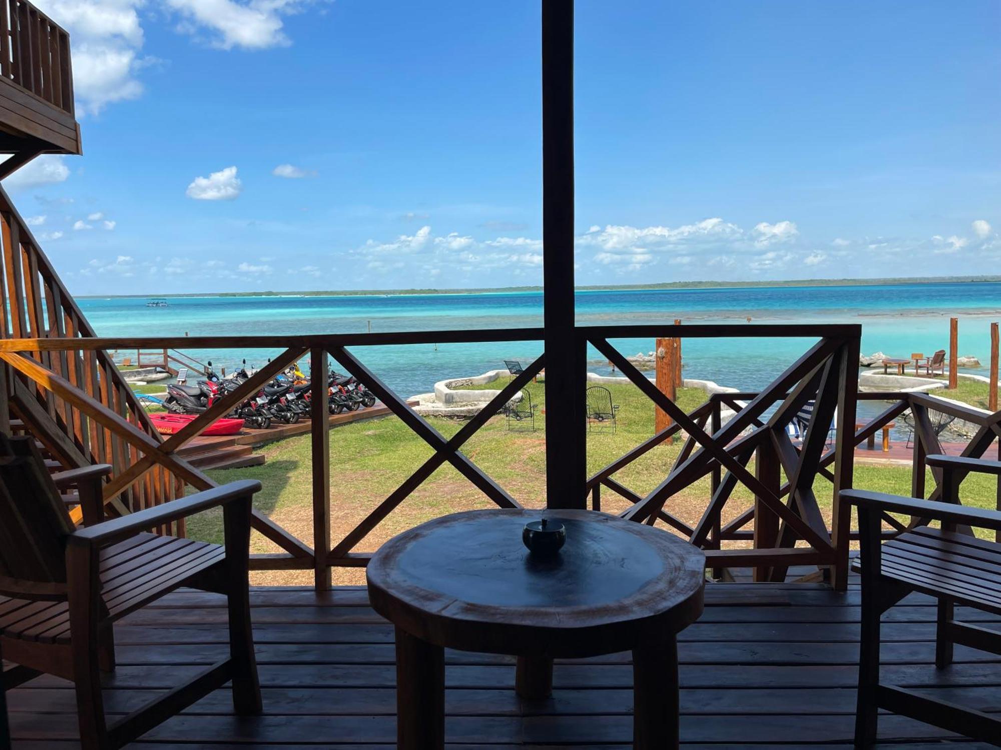 Blue Caribe Bacalar Front Lagoon Екстериор снимка
