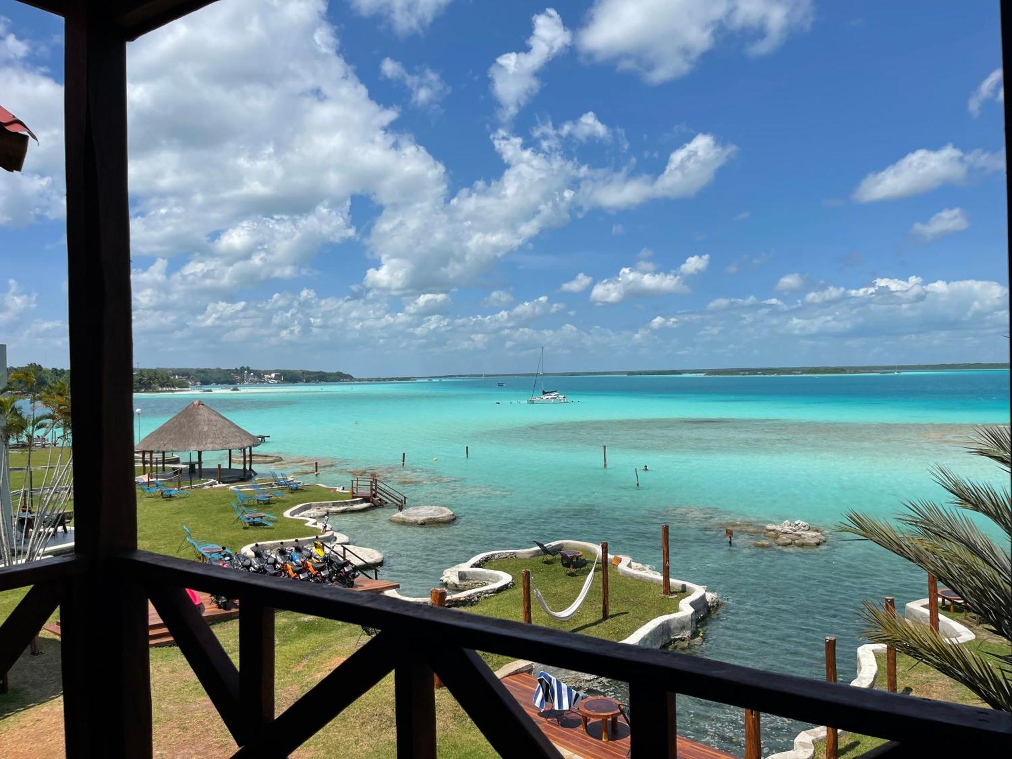 Blue Caribe Bacalar Front Lagoon Екстериор снимка