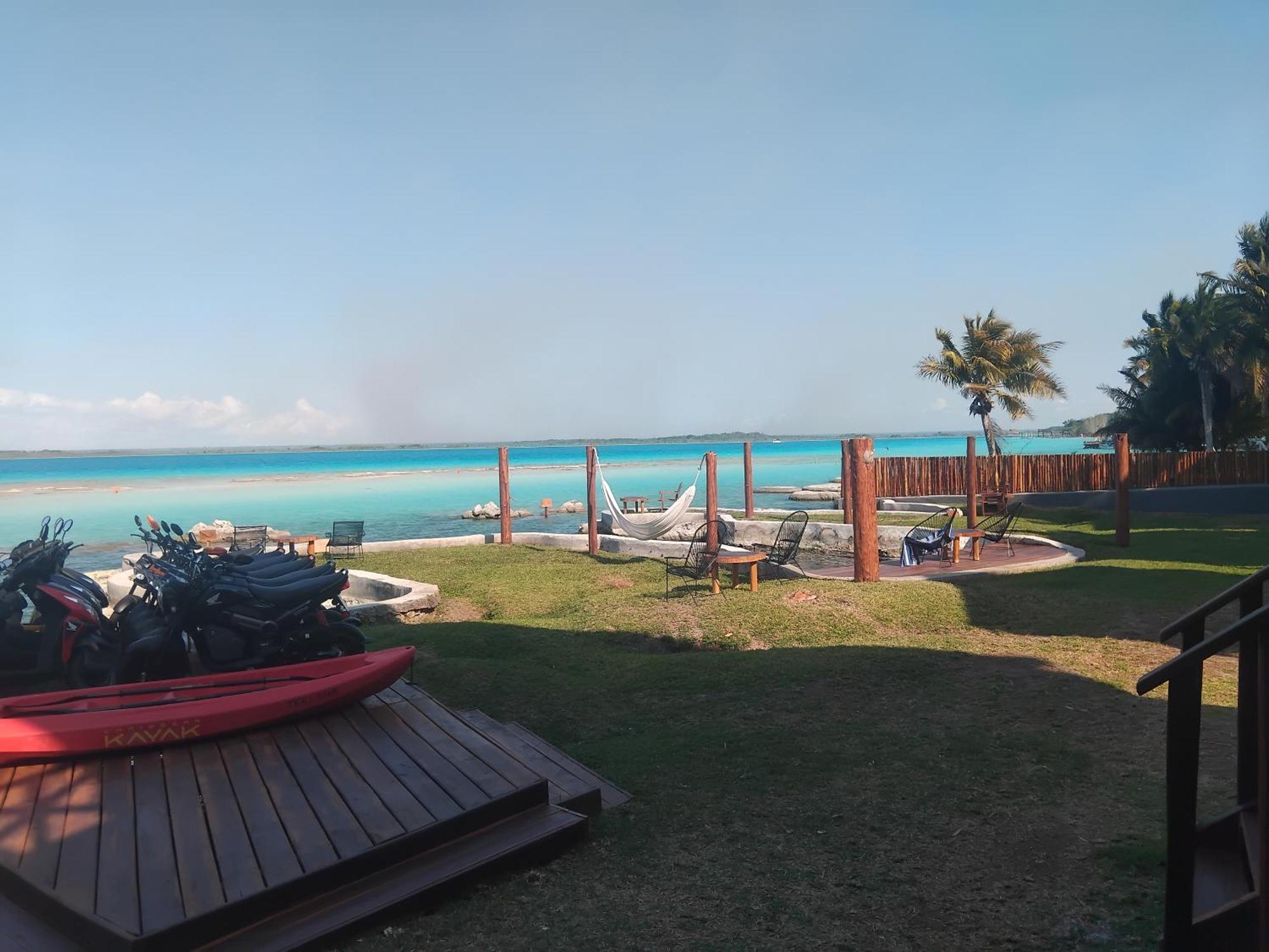 Blue Caribe Bacalar Front Lagoon Екстериор снимка