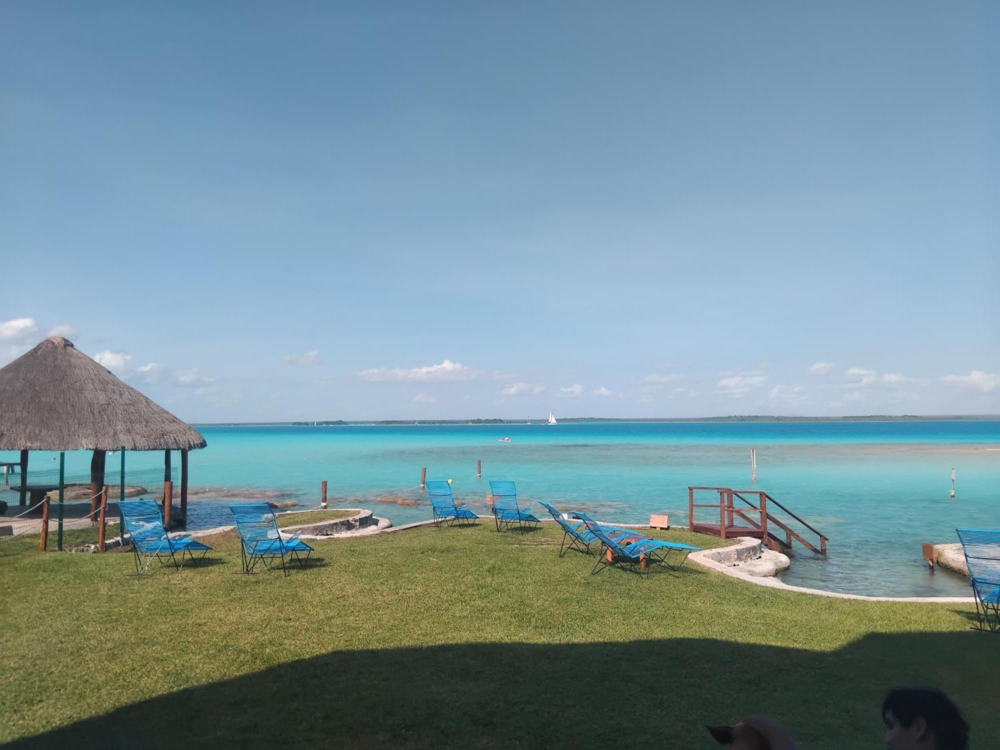 Blue Caribe Bacalar Front Lagoon Екстериор снимка