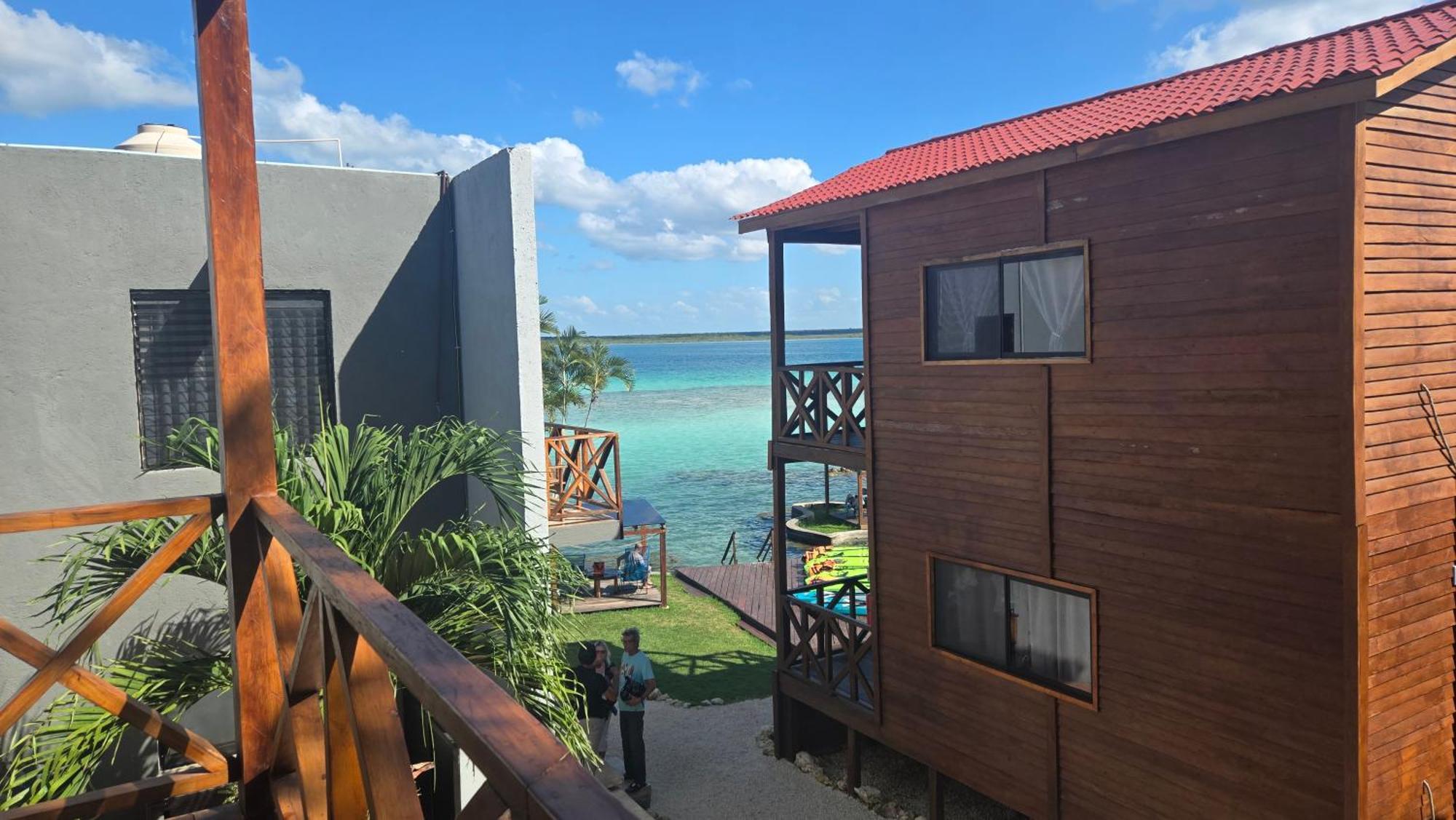 Blue Caribe Bacalar Front Lagoon Екстериор снимка